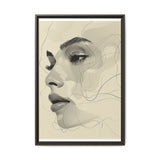 Japandi-Inspired Minimalist Line Art Print - Monochrome Elegance
