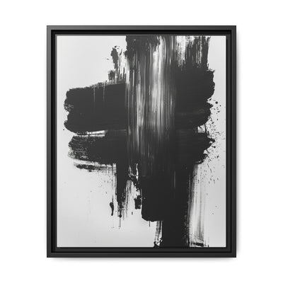 Abstract Elegance: Bold Brush Strokes Fine Art Print