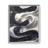 Abstract Swirls Art Print - Brushstroke Mastery on Museum Paper