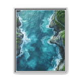 Coastal Serenity - British Columbia Highway Aerial View Print
