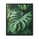 Monstera Dream - Serene Anime Nature Art on Museum Grade Paper