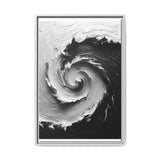Abstract Swirls in High Contrast - Fine Art Print on Museum Paper
