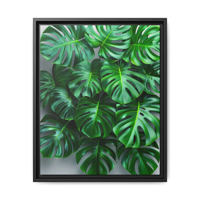 Floating Monstera Delicacy - Serene Nature Art Print