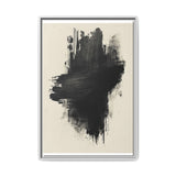 Abstract Dynamic Brush Strokes Fine Art Print on Museum-Grade Paper