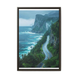 Coastal Serenity: Aerial BC Highway - Limited Edition Print