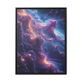 Trippy Neon Cosmos: Hyper-Real 4K Space Nature Wall Art