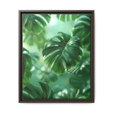 Suspended Monstera Delicacy - Ethereal Leaves Art Print