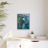 Coastal Serenity: Aerial BC Highway Art Print - Museum Quality