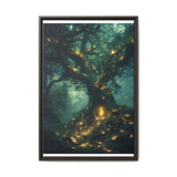 Enchanted Forest Bioluminescence - Premium Art Print