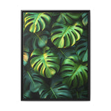 Floating Monstera Dreams - Minimalist Aerial Art Print