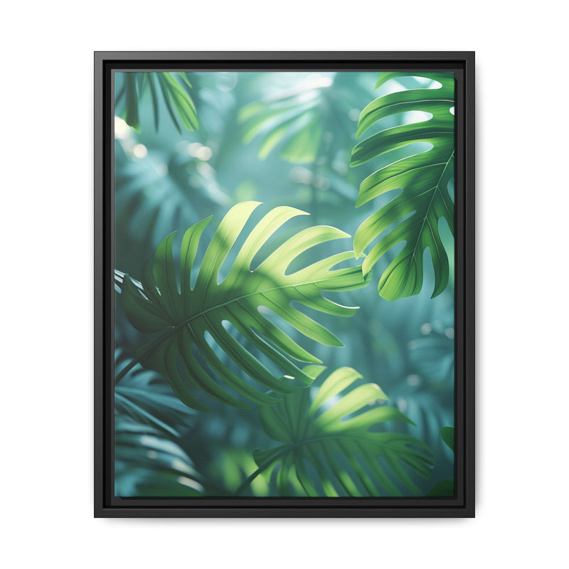 Monstera Elegance - Airy Leaf Art on Museum Grade Paper
