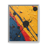 Dynamic Abstract Expressionism Splatter Art Print - Pollock Inspired