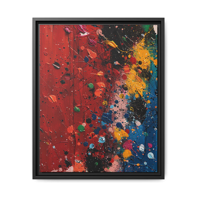 Pollock-Inspired Abstract Expressionist Art Print - Museum Quality