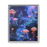 Stunning 4K Neon Cosmic Landscape - Premium Museum Grade Print