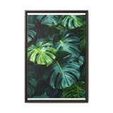 Floating Monstera Delight - Elegant Nature Print on Premium Paper