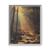 Enchanted Forest Golden Hour - Museum Grade Art Print