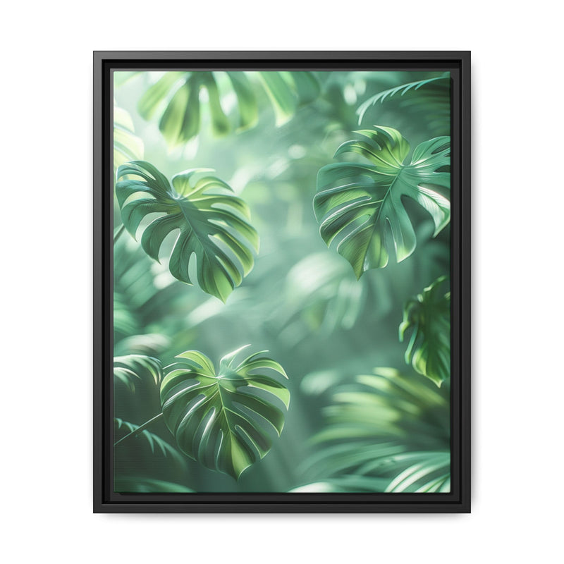Monstera Dreams: Airy Botanical Art Print on Museum-Grade Paper