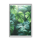 Floating Monstera Delicacy - Ethereal Anime Style Art Print