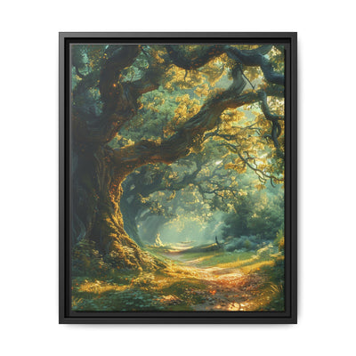 Mystical Forest Canopy: Enchanted Woodland Art Print