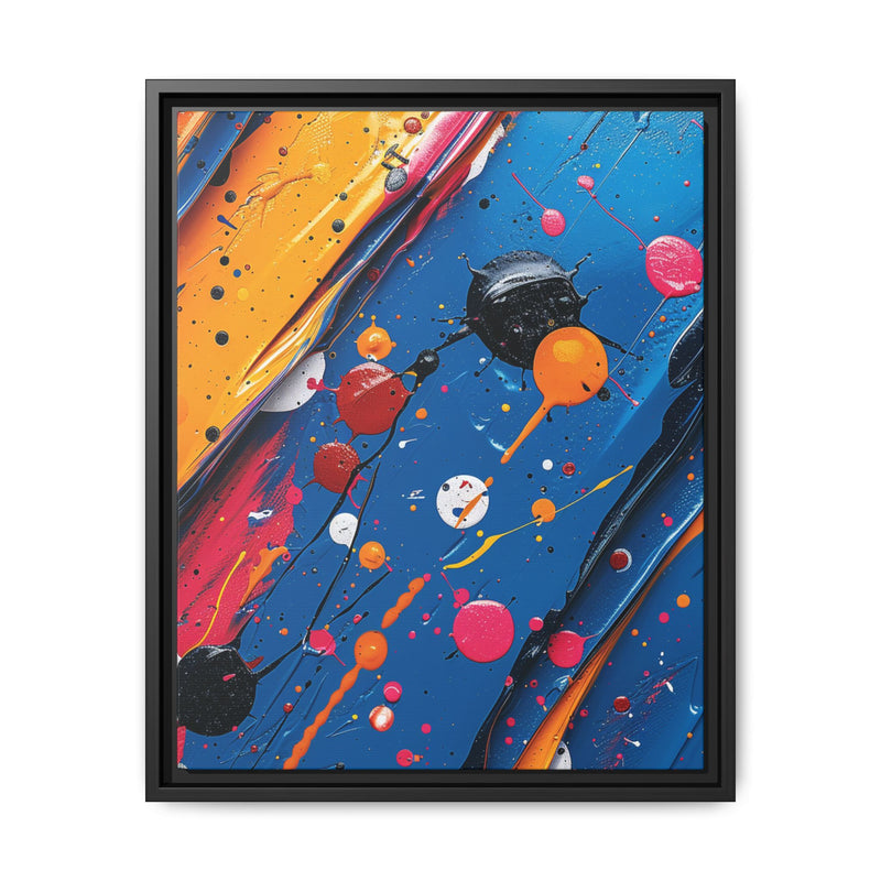 Jackson Pollock-Inspired Abstract Chaos Art Print - Premium Quality