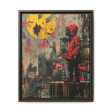 Banksy-Inspired Urban Rebellion Art Print - Museum Grade Paper