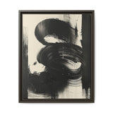 Abstract Energy: Bold Brush Strokes on Museum-Grade Print