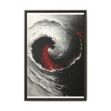 Yin-Yang Essence - Abstract Impasto Swirl Fine Art Print