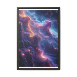 Trippy Neon Cosmos: Hyper-Real 4K Space Nature Wall Art