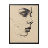 Japandi-Inspired Minimal One-Line Art Print on Museum-Grade Paper