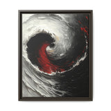 Yin-Yang Essence - Abstract Impasto Swirl Fine Art Print