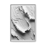 Abstract Swirls & Strokes - High-Contrast Anime Art Print