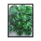 Floating Monstera Delicacy - Serene Nature Art Print
