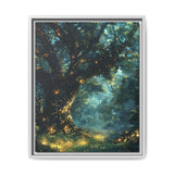 Enchanted Forest Bioluminescence - Exquisite Anime Art Print