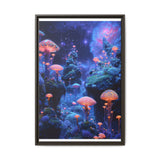 Stunning 4K Neon Cosmic Landscape - Premium Museum Grade Print