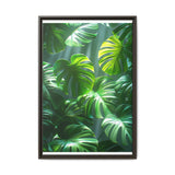 Floating Monstera Delicacy - Serene Nature Art Print