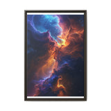 Trippy Neon Cosmos: Vivid Space Nature Art Print, 4K Detail