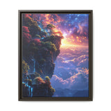 Psychedelic Cosmic Oasis – 4K Nebula Fine Art Print