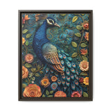 Iridescent Art Nouveau Peacock - Luxury Fine-Art Illustration