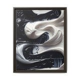 Abstract Swirls Art Print - Brushstroke Mastery on Museum Paper