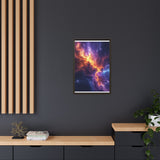Galactic Dreamscape: Neon Nebula Art Print - Ultra HD Museum Quality