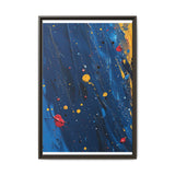 Abstract Energy: Pollock-Inspired Splatter Art Print