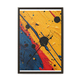 Dynamic Abstract Expressionism Splatter Art Print - Pollock Inspired