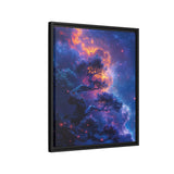 Iridescent Cosmic Forest – Neon Nature Art Print, 4K Museum Grade