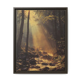 Enchanted Forest Golden Hour - Museum Grade Art Print