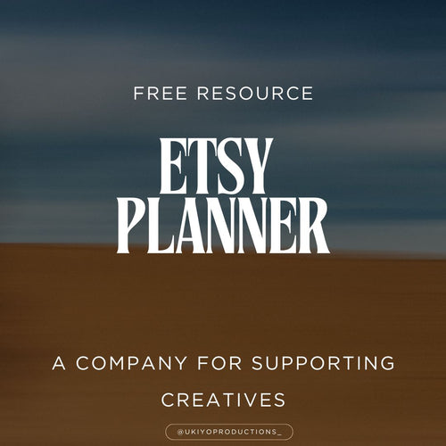 Etsy Planner