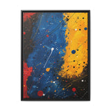 Jackson Pollock-Inspired Abstract Splatter Art Print