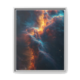 Galactic Garden: Neon Spectrum - 4K Space-Inspired Art Print