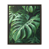 Monstera Dream - Serene Anime Nature Art on Museum Grade Paper