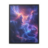 Neon Cosmos: Luminous Space Fantasy - Ultra HD Art Print