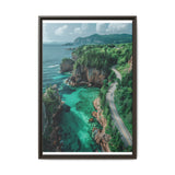 Coastal Serenity: Aerial BC Highway - Limited Edition Art Print